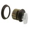 Prime-Line Commercial Door 1-5/32 in. x 1 in. Pressure Cast Zamak Bronze Plated Lock (Single Pack) J 4531 - alternate 1